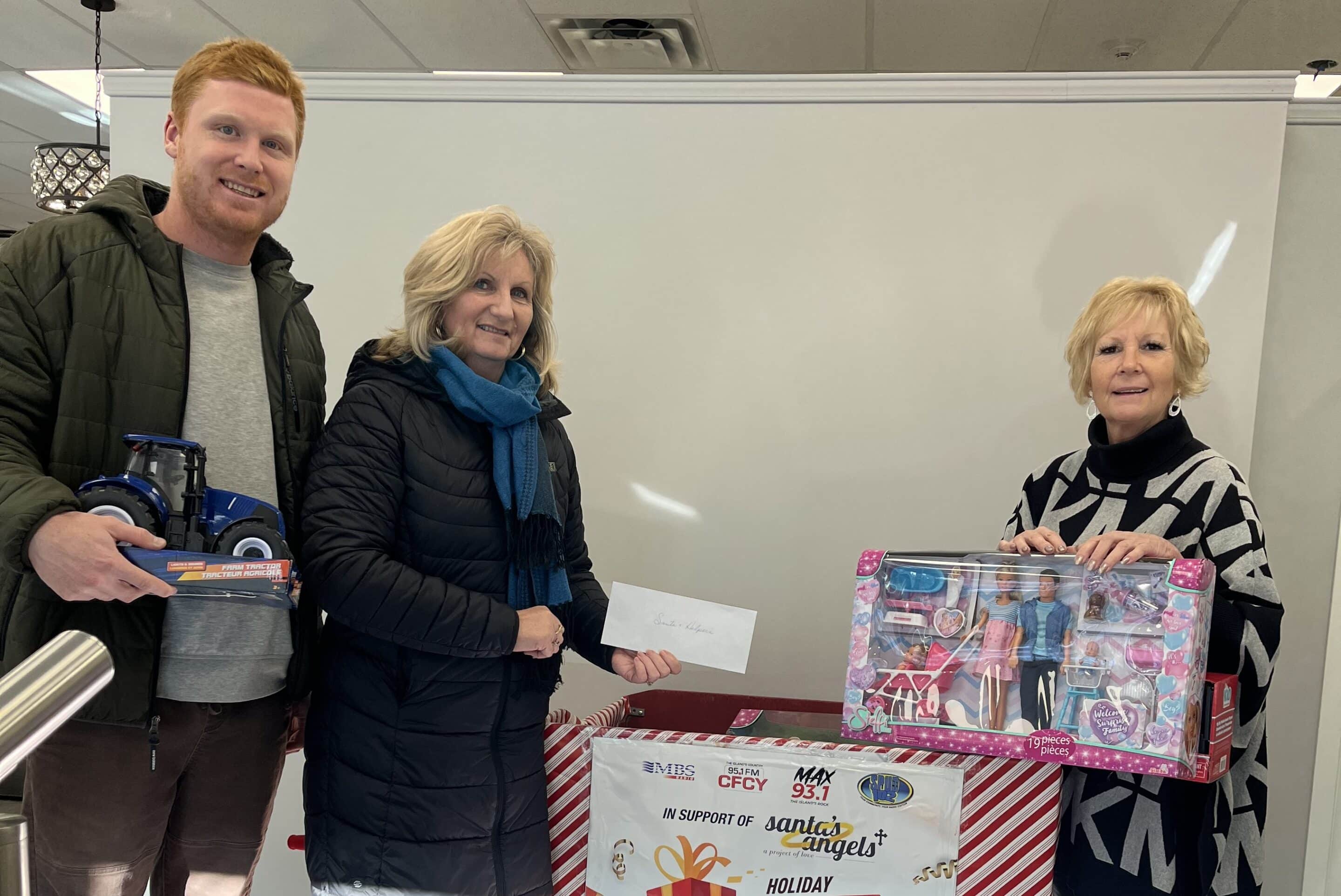 Santa's Angels donation